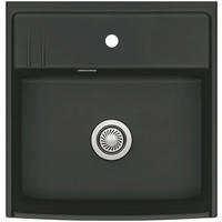 SPÜLE Kentro 60 / 59930187  - Schwarz, Basics, Keramik (59,5/20,0/61,8cm) - Systemceram