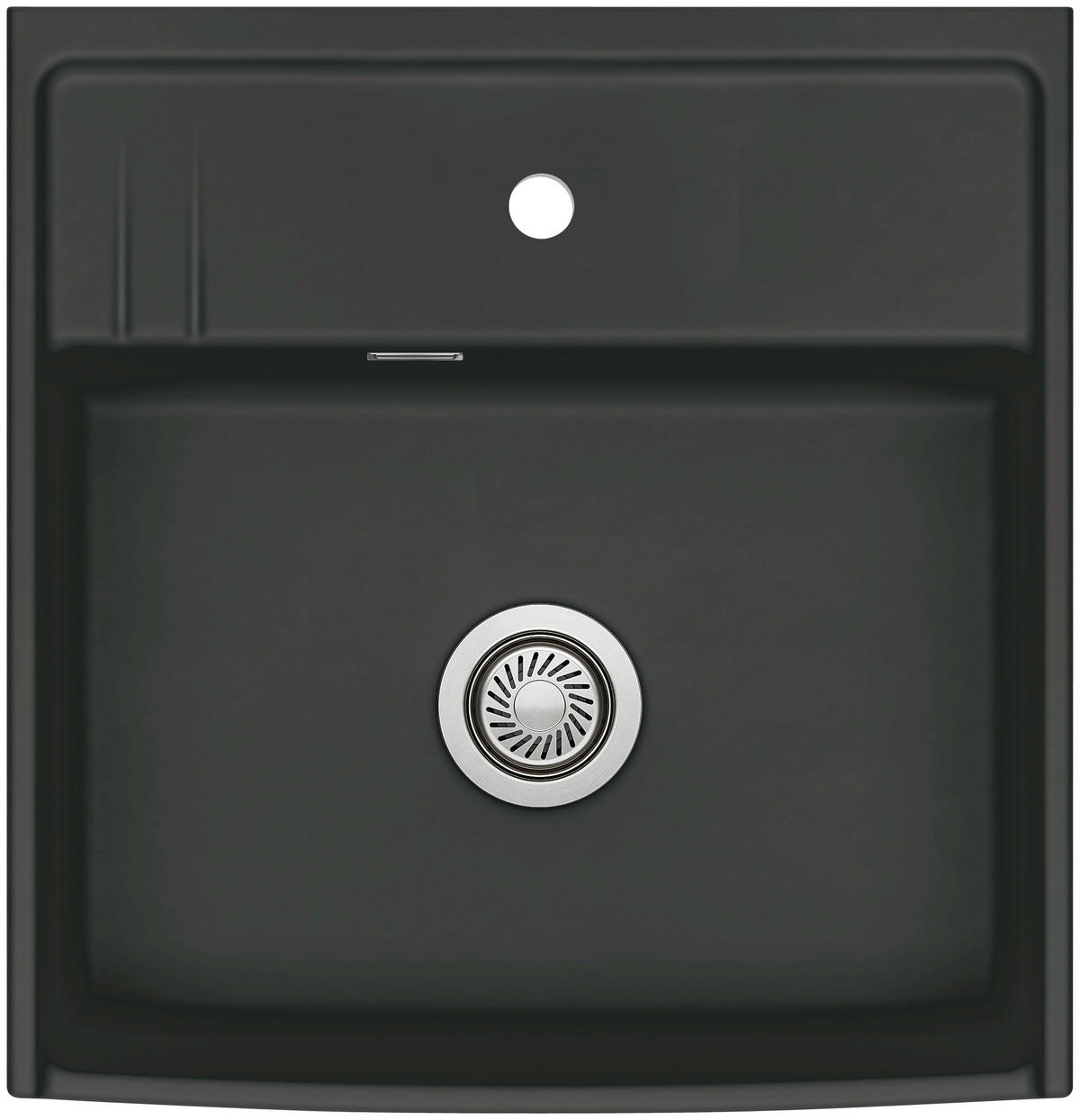 SPÜLE Kentro 60 / 59930187  - Schwarz, Basics, Keramik (59,5/20,0/61,8cm) - Systemceram