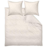 POSTELJNINA LOVE 240/220 cm damast biserna  - biserna, Konvencionalno, tekstil (240/220cm) - Curt Bauer