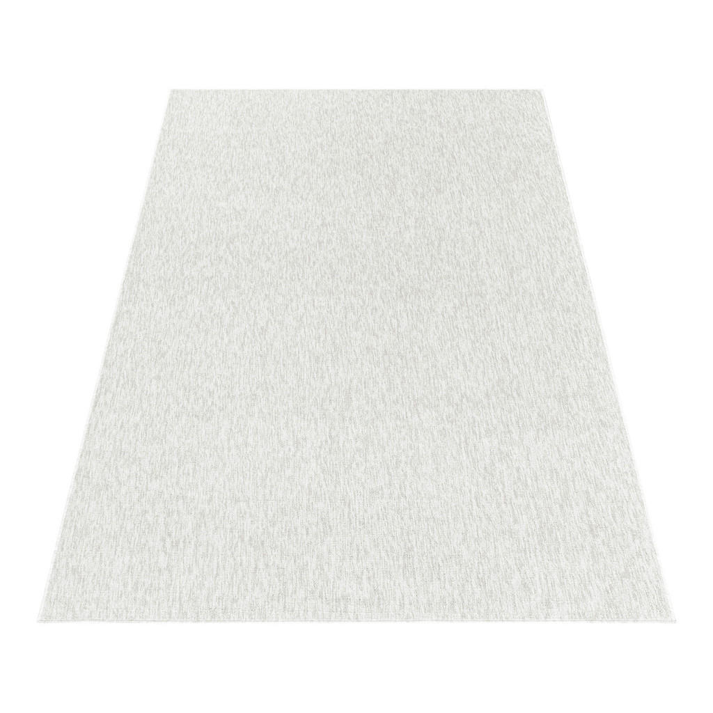 Thumbnail - Ayyildiz Flachwebeteppich Nizza Creme, Creme, Textil, Uni, rechteckig, 120x170 cm, Oeko-Tex® Standard 100, für Fußboden...