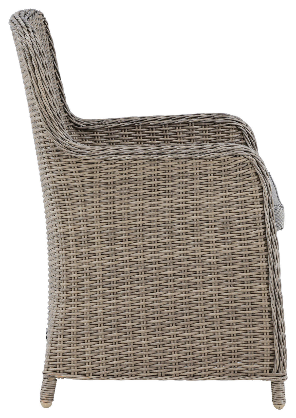 GARTENSTUHL-SET Stahl Braun  - Braun, KONVENTIONELL, Kunststoff/Textil (62/94/66cm) - Gardenson
