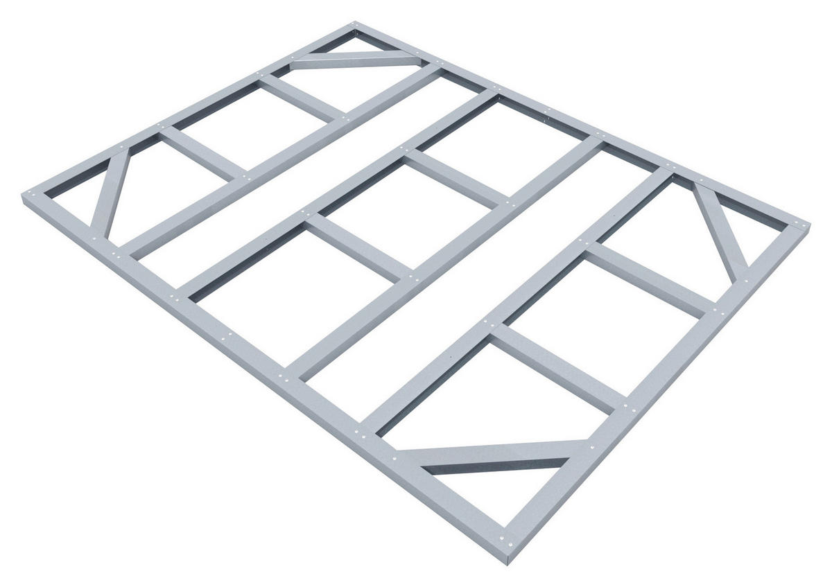 FUNDAMENT - Silberfarben, Basics, Metall (175/2/234cm)