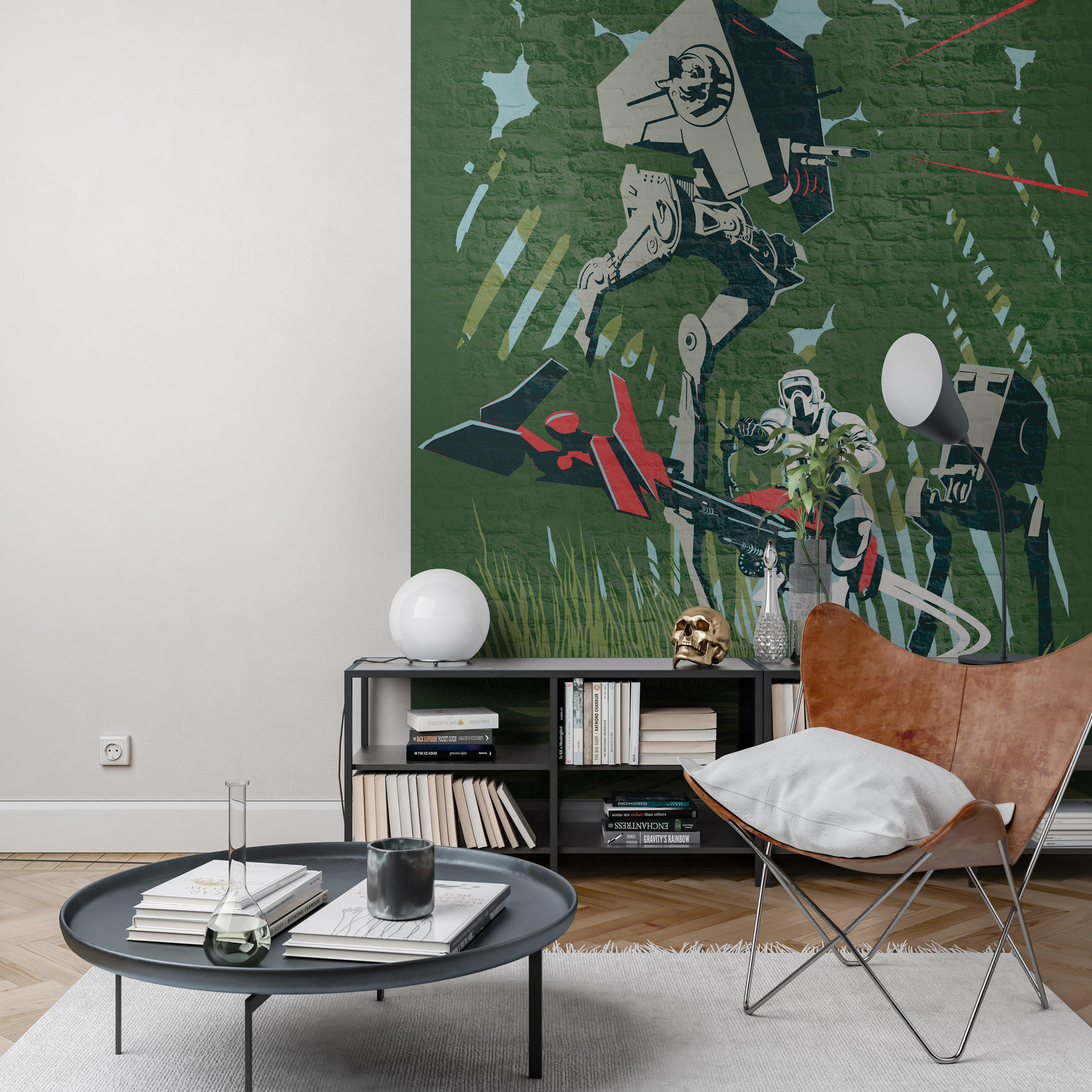 FOTOTAPETE - Grün, Trend, Textil (200/280cm) - Xora