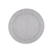 FLACHWEBETEPPICH 200/200 cm Relax Silberfarben  - Silberfarben, Basics, Textil (200/200cm) - Novel