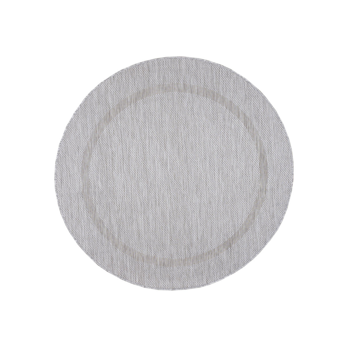FLACHWEBETEPPICH 200/200 cm Relax Silberfarben  - Silberfarben, Basics, Textil (200/200cm) - Novel