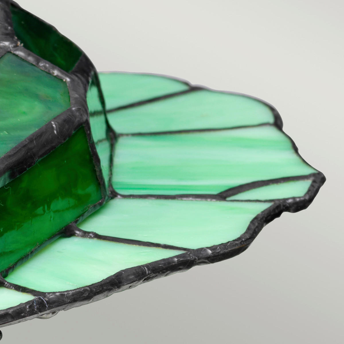 BORDSLAMPA Frog 22/22,8/13,2 cm   - bronsfärgad, Klassisk, metall/glas (22/22,8/13,2cm) - Elstead Lighting