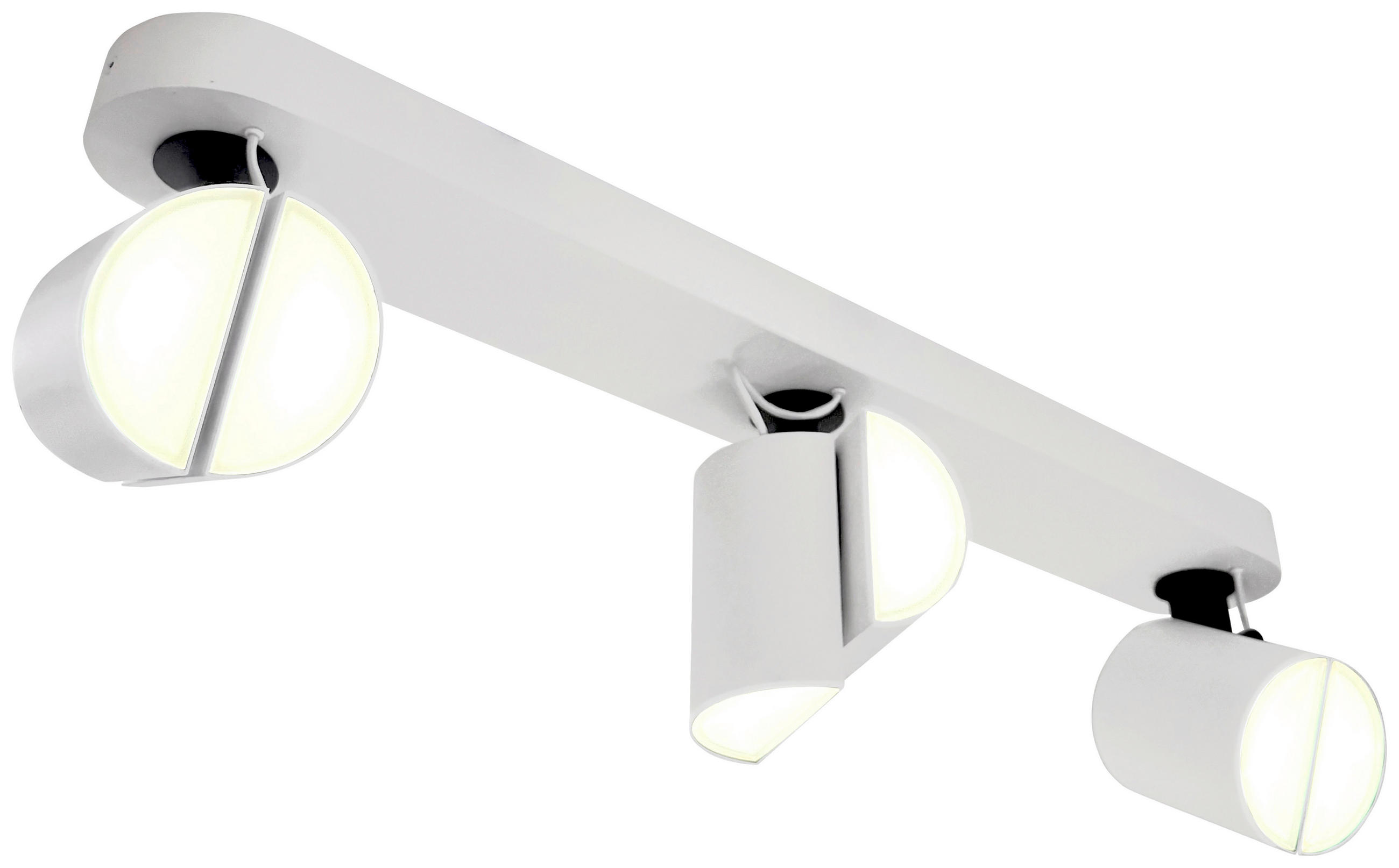 LED-DECKENSTRAHLER 80/6/19 cm   - Weiß, Design, Metall (80/6/19cm) - BOPP