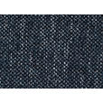 WOHNLANDSCHAFT in Flachgewebe Dunkelblau - Chromfarben/Dunkelblau, KONVENTIONELL, Textil/Metall (200/305/168cm) - Voleo