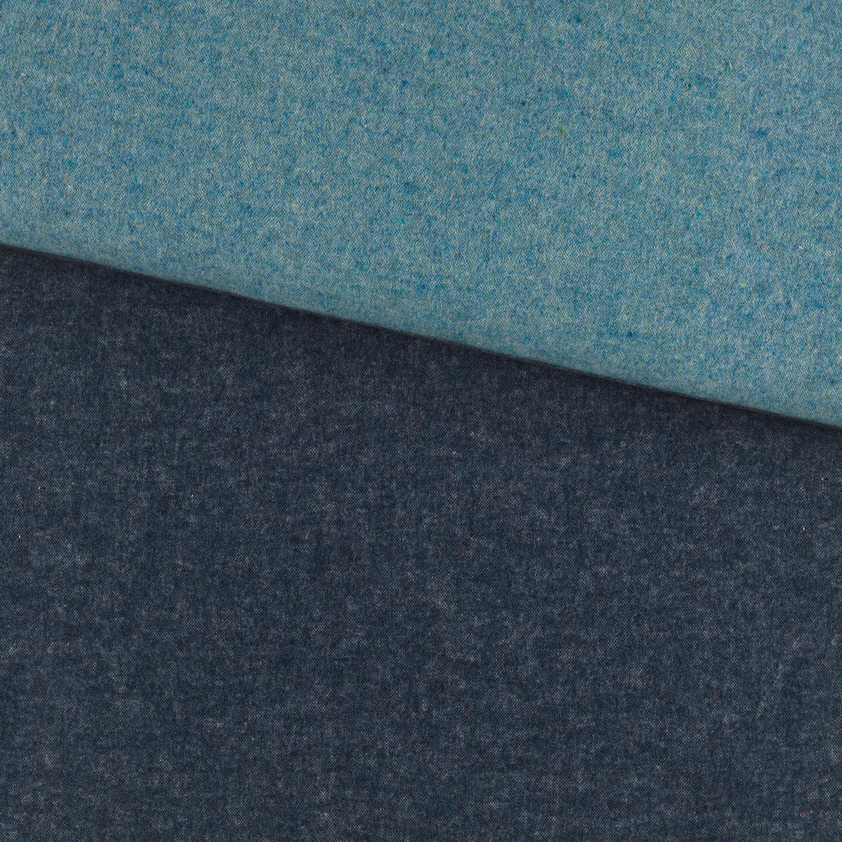 WENDEBETTWÄSCHE 2-teilig Flanell 135/200 cm  - Blau, Basics, Textil (135/200cm) - Novel