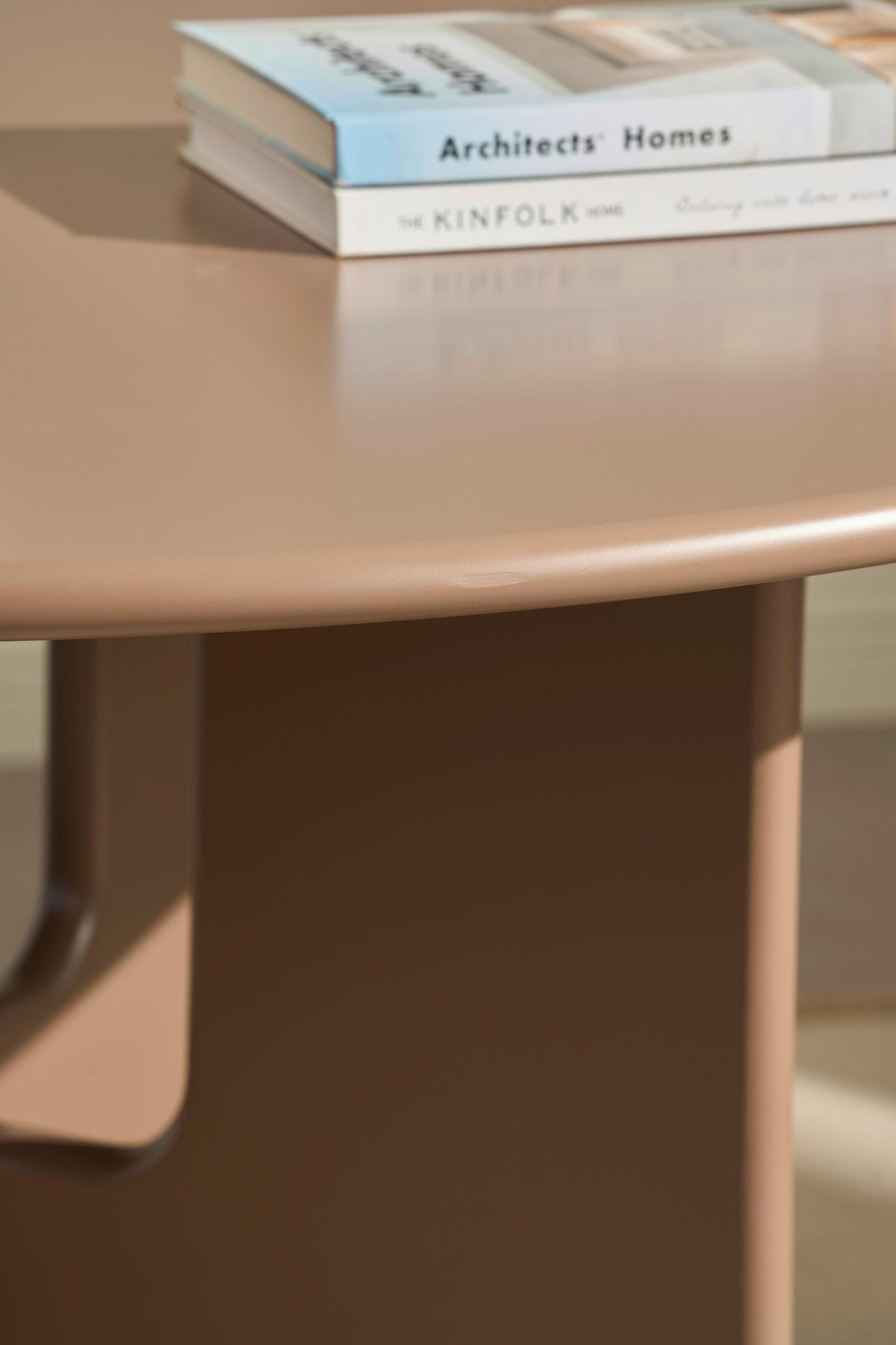ESSTISCH 140/140/75 cm Nachbildung  Holzwerkstoff rund Braun  - Braun, MODERN, Holzwerkstoff (140/140/75cm) - Livetastic