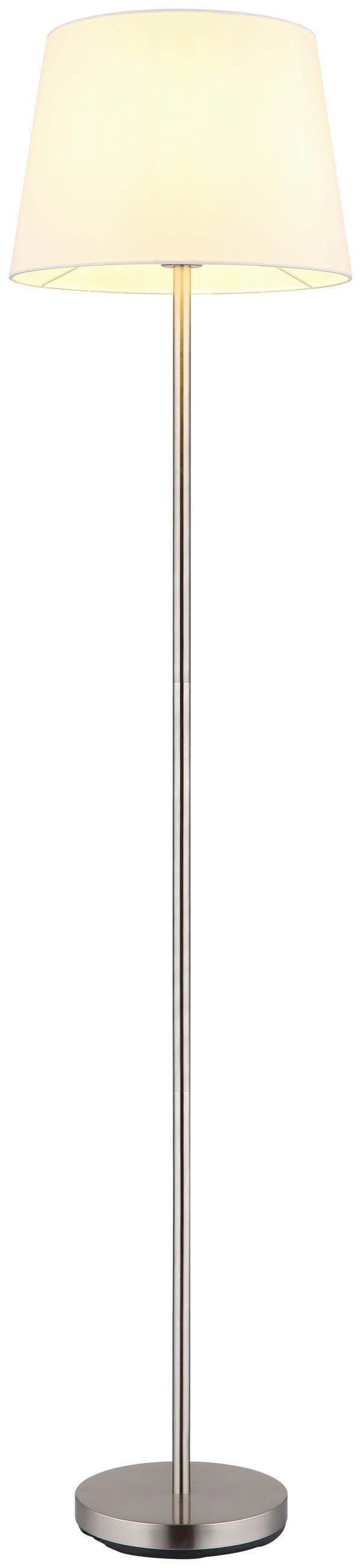 STEHLEUCHTE 35/151 cm    - Schwarz/Weiß, Basics, Kunststoff/Textil (35/151cm)