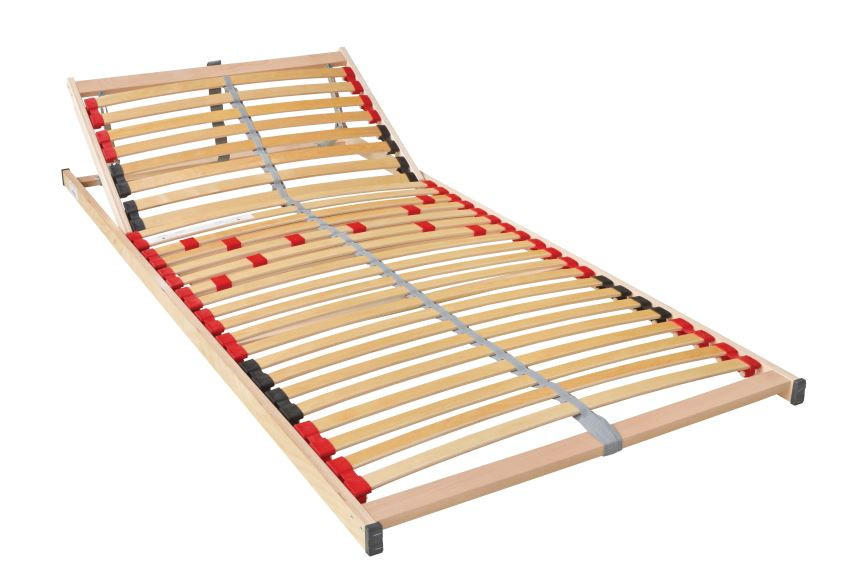 LATTENROST 120/200 cm Kopfteil, Mittelzone verstellbar, Birke  - Naturfarben, Basics, Holz (120/200cm) - Xora