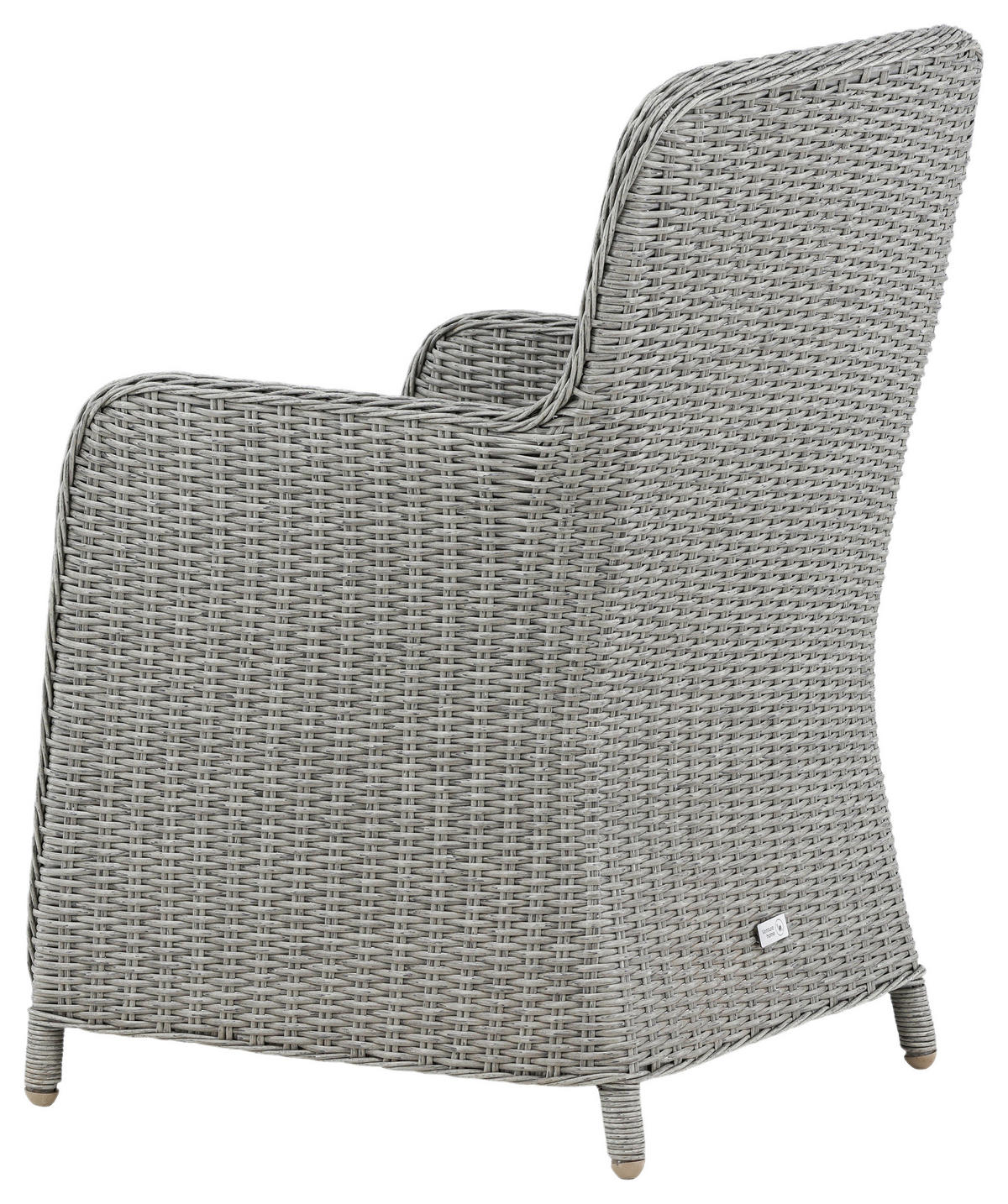 GARTENSTUHL-SET Stahl Grau  - Grau, KONVENTIONELL, Kunststoff/Textil (62/94,5/65cm) - Gardenson