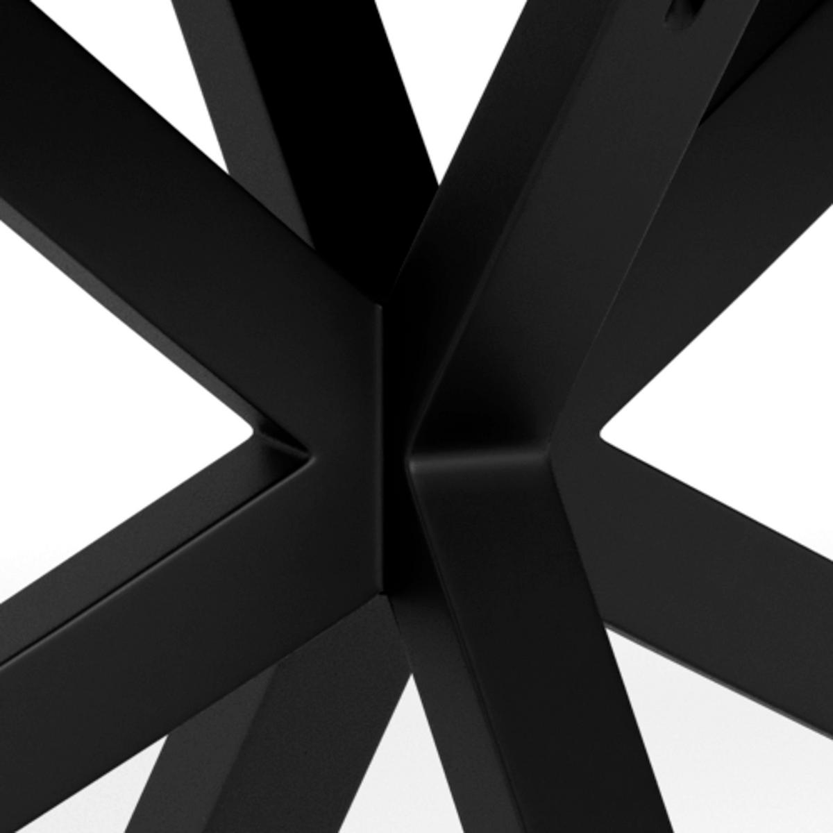 MATBORD svart, ekfärgad rektangulär  utdragbar  - svart/ekfärgad, Modern, metall/glas (240/100/76cm) - MID.YOU