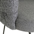 STUHL - Greige/Schwarz, Design, Textil/Metall (62/80/62cm) - Novel