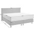BOXSPRINGBETT in Grau - Chromfarben/Grau, KONVENTIONELL, Kunststoff/Textil (180/200cm) - Bentley BOXSPRINGBETT in Grau - Chromfarben/Grau, KONVENTIONELL, Kunststoff/Textil (180/200cm) - Bentley