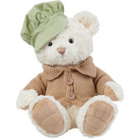 PLÜSCHFIGUR BOBBY 30 cm  - Braun/Weiß, Basics, Textil (30cm) - Patinio