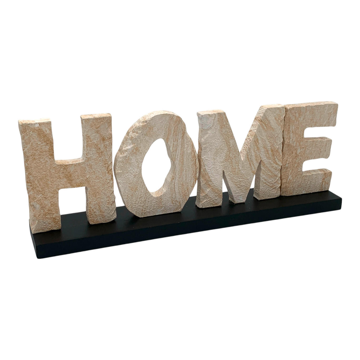 DEKOSCHRIFTZUG - Naturfarben, Basics, Holzwerkstoff (34/12,5/6cm)