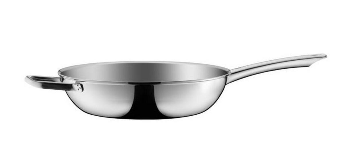 BRATPFANNE Profi Resist 28 cm  - Silberfarben/Schwarz, Metall (28cm) - WMF