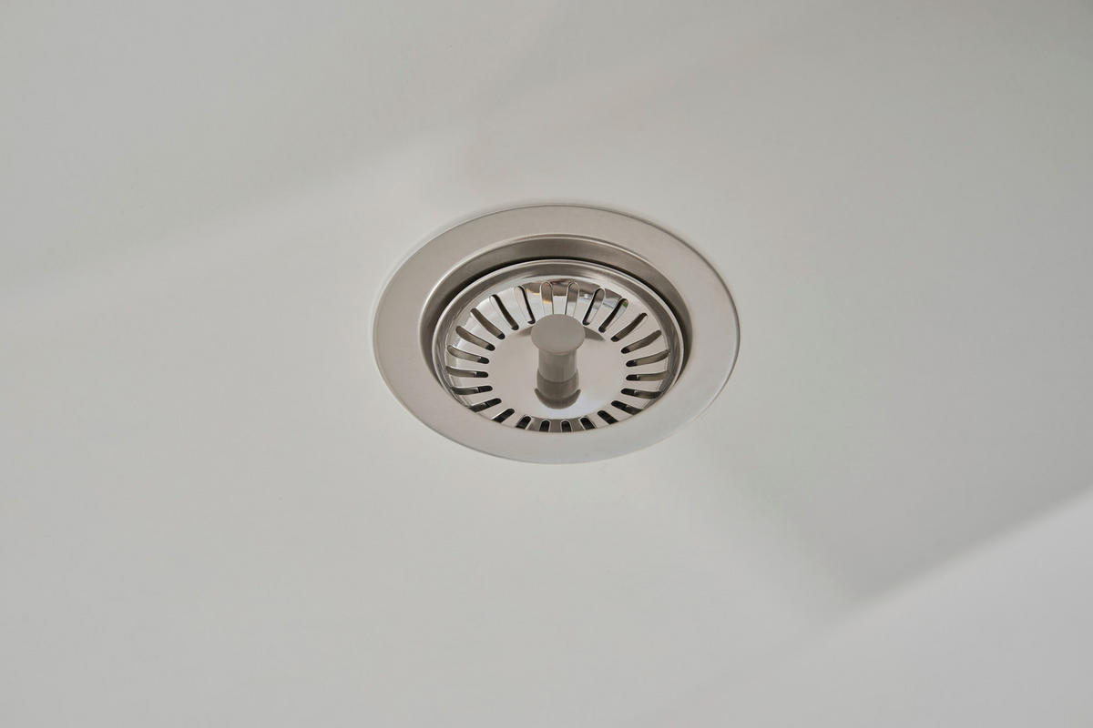 SPÜLE 1712OHIO66X50W  - Weiß, Trend, Glas/Kunststoff (66/21/50cm) - Respekta