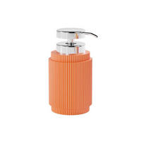 SEIFENSPENDER Kunststoff  - Dunkelorange, Basics, Kunststoff (8,1/15,6/8,1cm) - Sadena