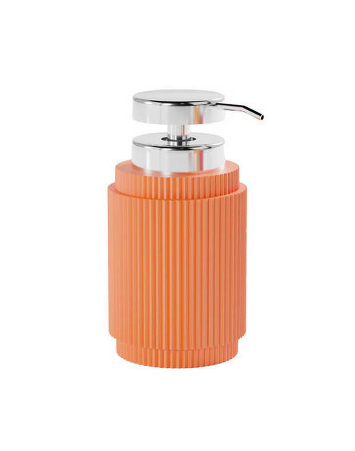 SEIFENSPENDER Kunststoff  - Dunkelorange, Basics, Kunststoff (8,1/15,6/8,1cm) - Sadena