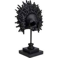 DEKOSCHÄDEL  - Schwarz, Trend, Kunststoff (34/49/20cm) - Kare-Design
