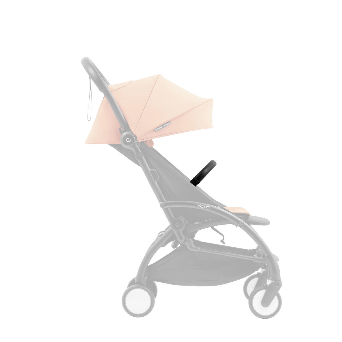 SICHERHEITSBÜGEL  - Schwarz, Basics, Kunststoff (13/14,5/10,3cm) - Stokke