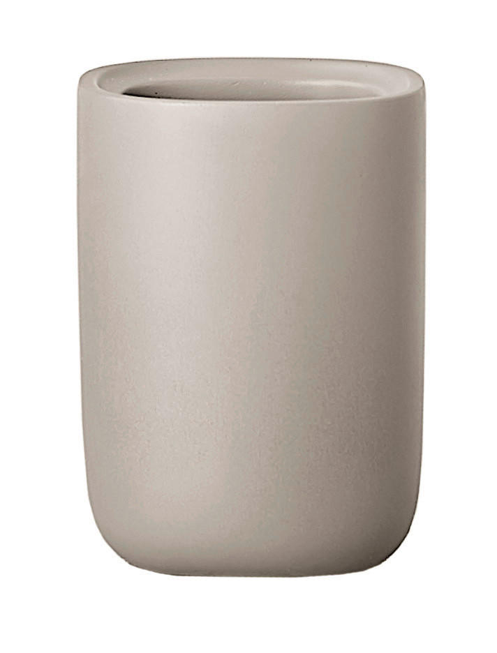 ZAHNPUTZBECHER  - Basics, Stein (8,6/10cm) - Kleine Wolke