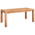 ESSTISCH in Holz 180/90/76 cm  - Eichefarben, Natur, Holz (180/90/76cm) - Linea Natura