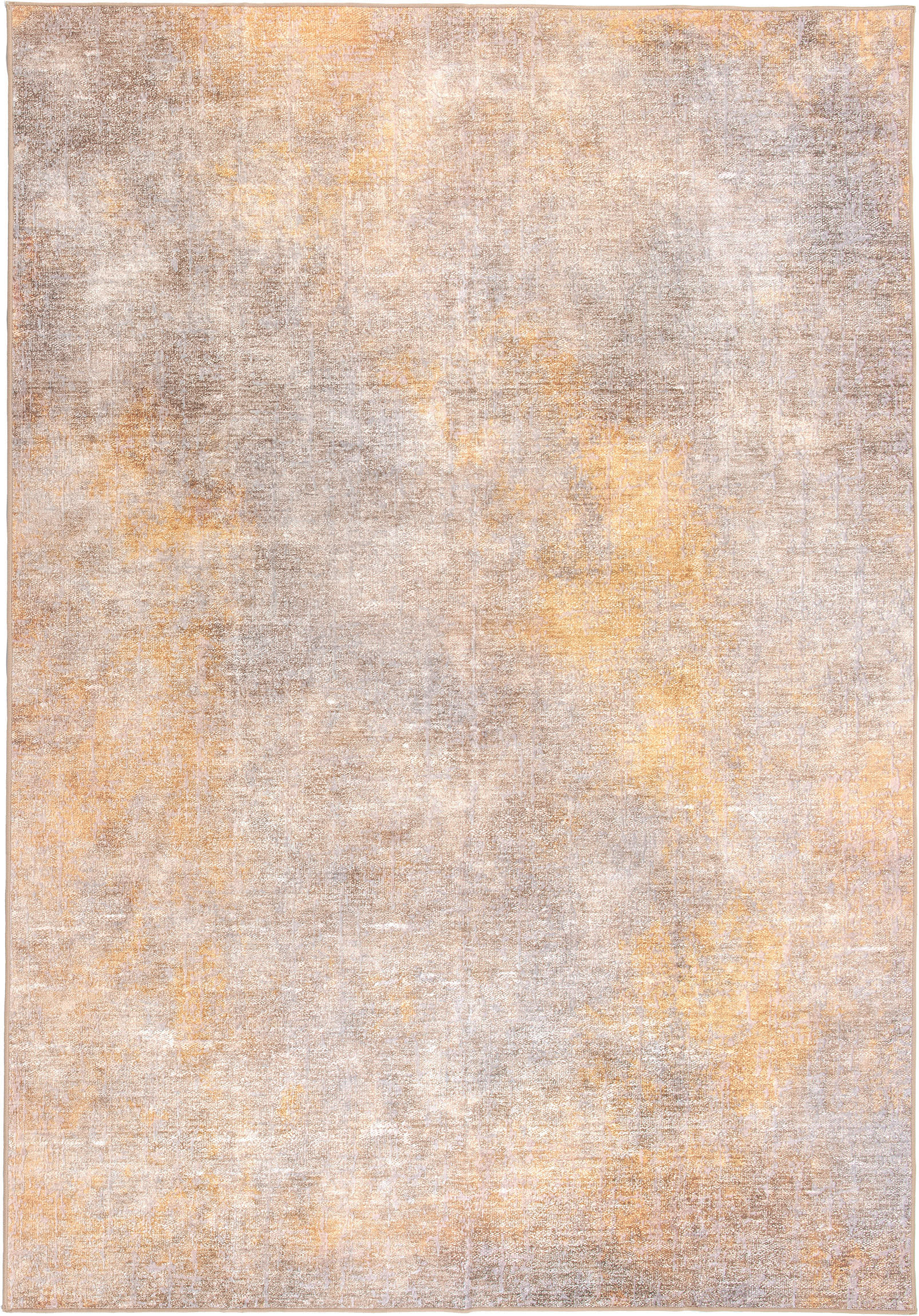 VINTAGE-TEPPICH 200/290 cm Ondea Onis Taupe, Goldfarben, Greige rechteckig  - Taupe/Greige, Design, Kunststoff/Textil (200/290cm) - Lindorug