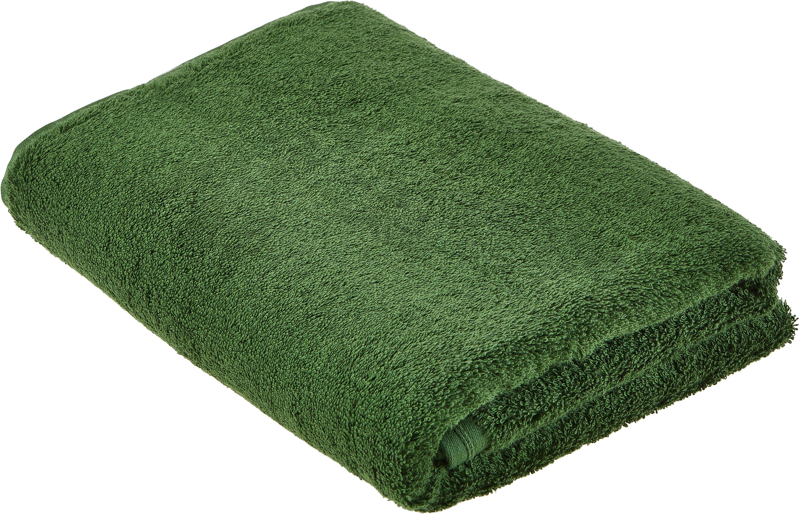 DUSCHTUCH 67/140 cm Vegan Life  - Grün, Basics, Textil (67/140cm) - Vossen