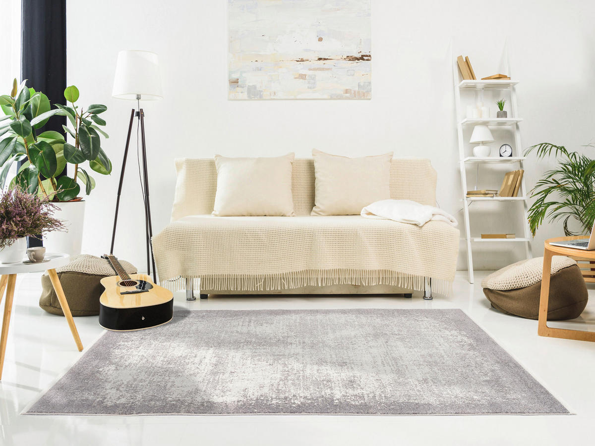 WEBTEPPICH 200/250 cm Etienne Grau  - Grau, Design, Textil (200/250cm) - Novel