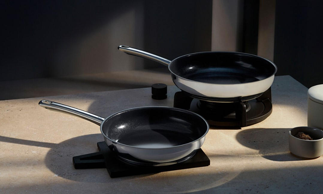 PANNSET 2 delar  - stålfärgad, Basics, metall - WMF