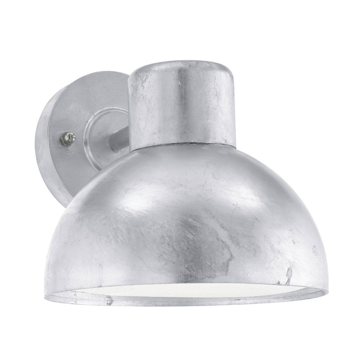 VONKAJŠIE NÁSTENNÉ SVIETIDLO, 18,5/20/23,5 cm - biela, Konventionell, kov/plast (18,5/20/23,5cm) - Eglo