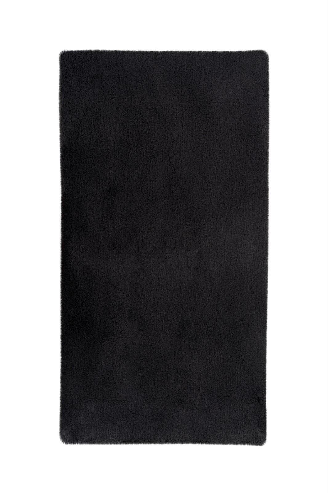 BADEMATTE 70/130 cm Dunkelgrau  - Dunkelgrau, KONVENTIONELL, Kunststoff/Textil (70/130cm)
