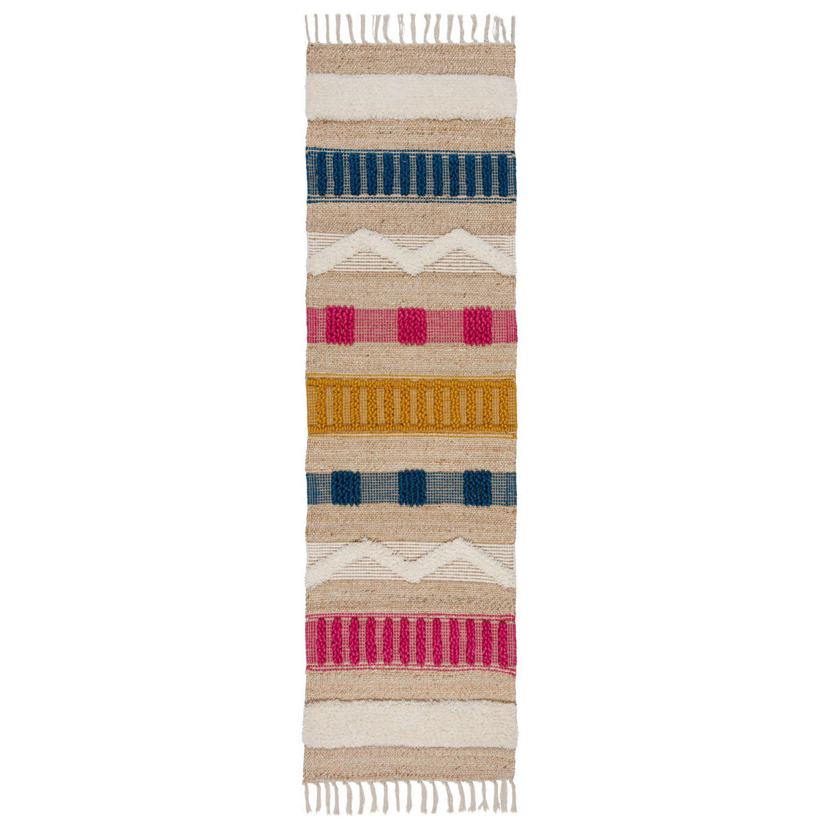 BĚHOUN, 60/230 cm, vícebarevná - vícebarevná, Konvenční, textil (60/230cm)