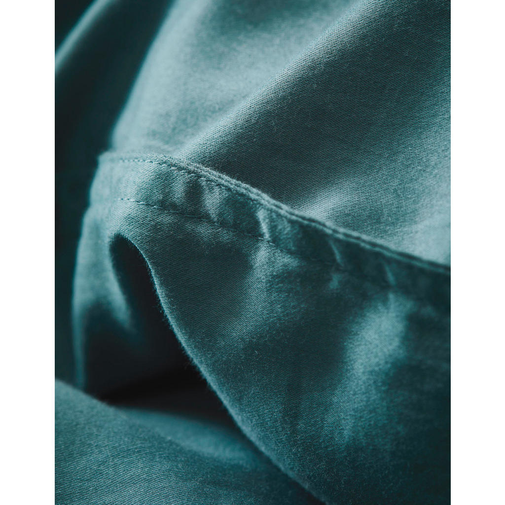 Thumbnail - Essenza Bettwäsche Minte, Blau, Textil, Uni, 155x220 cm, Oeko-Tex® Standard 100, weiche und anschmiegsame Oberfläche, Sc...