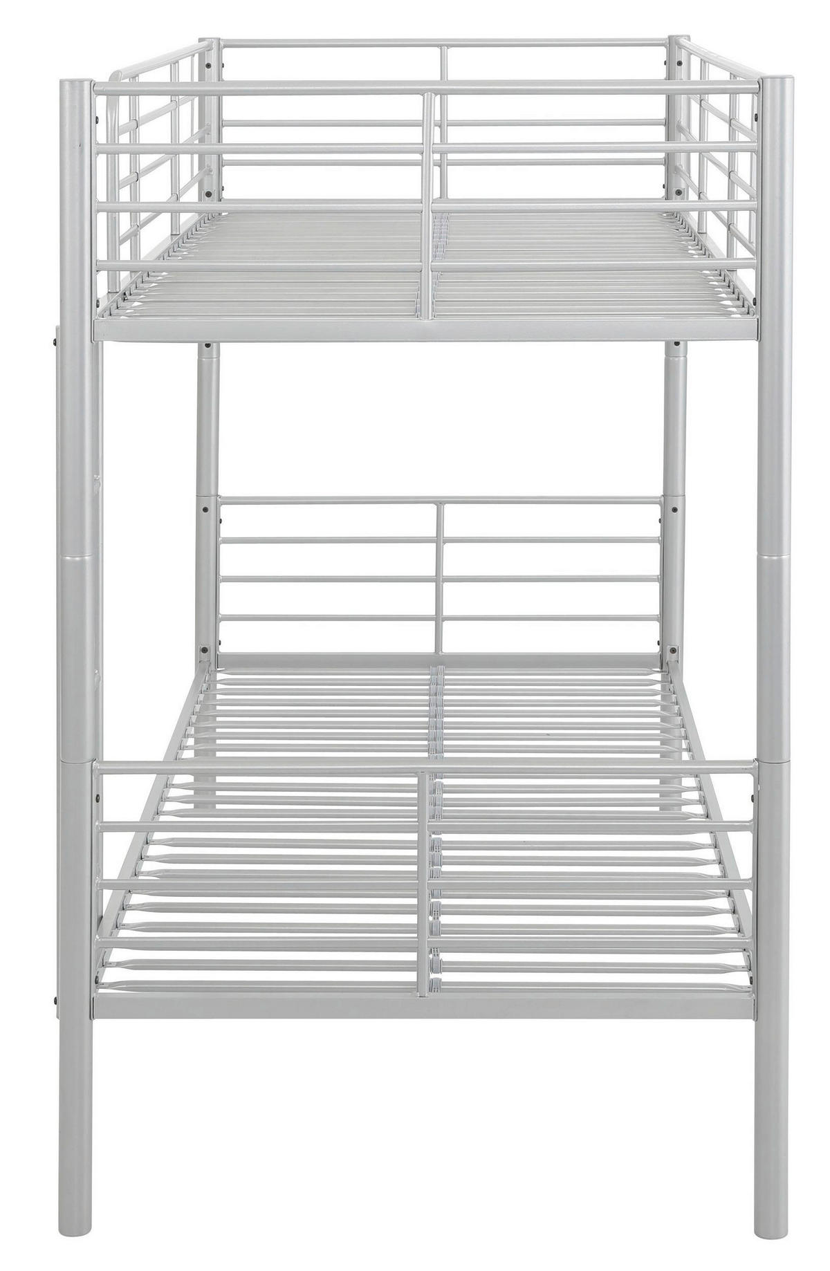 HOCHBETT 90/208 cm,  in Silberfarben,  - Silberfarben, Design, Metall (90/208cm) - MID.YOU