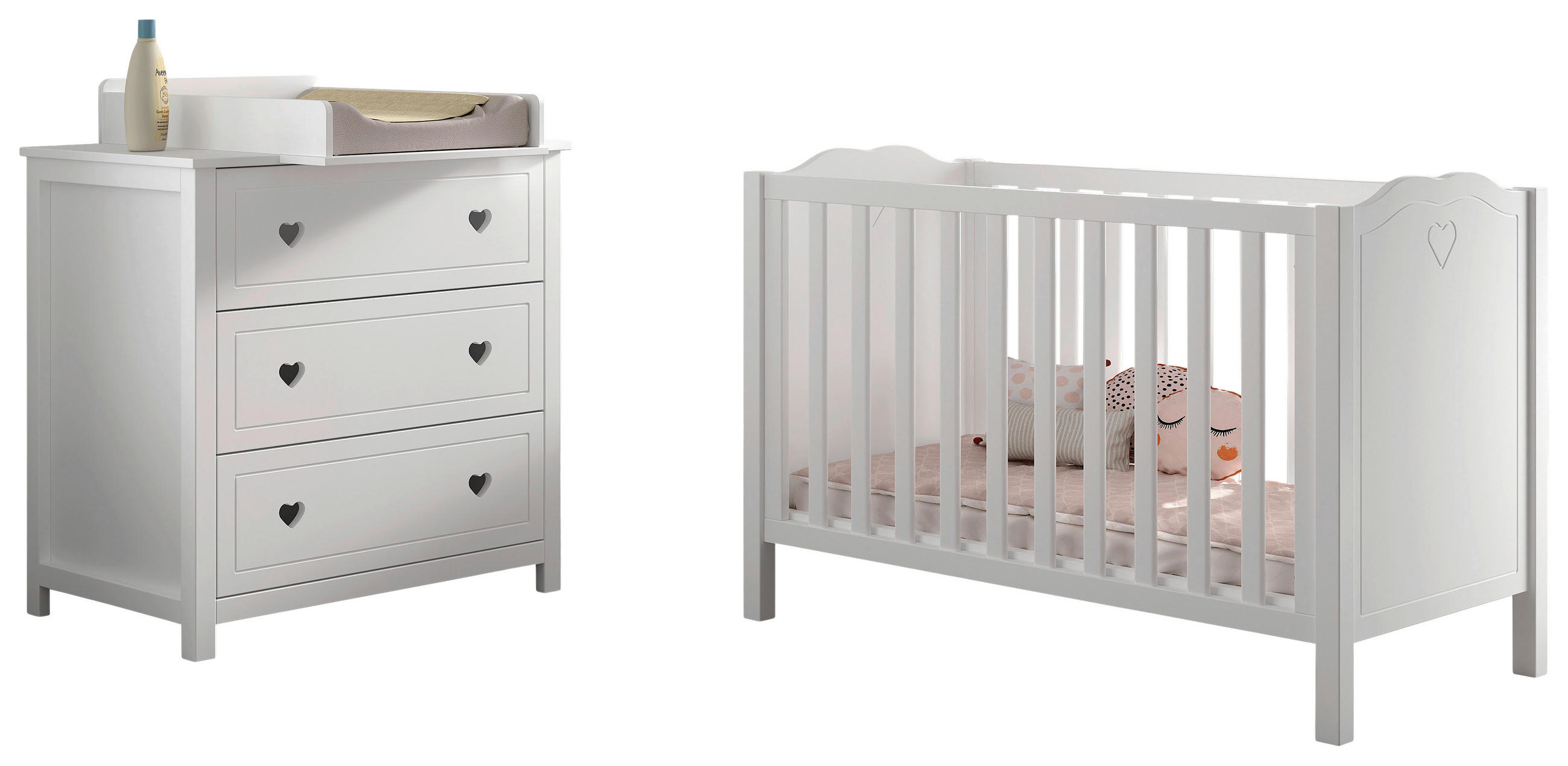BABYZIMMER  - Weiß, MODERN, Holz/Holzwerkstoff - MID.YOU