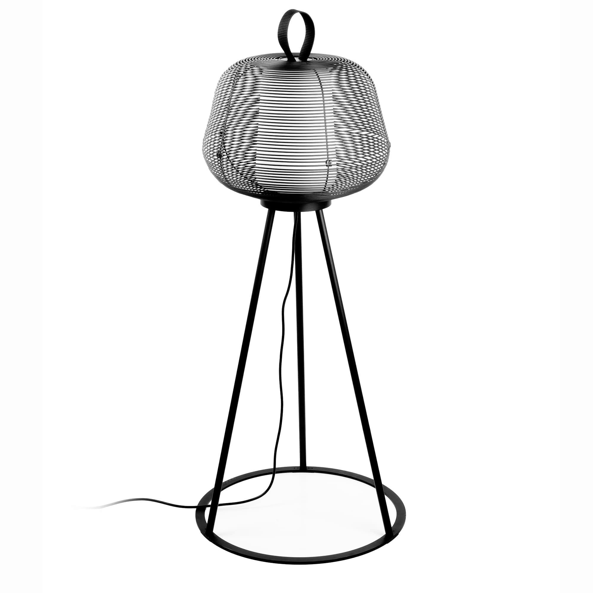 Faro Barcelona Wegeleuchte Schwarz 56x120x56 cm