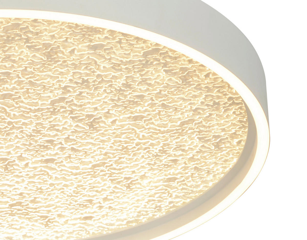 LED-DECKENLEUCHTE 60/6,5 cm   - Weiß, Basics, Kunststoff/Metall (60/6,5cm)