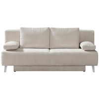 SCHLAFSOFA in Cord Beige  - Beige, Modern, Textil/Metall (193/85/88cm) - Novel