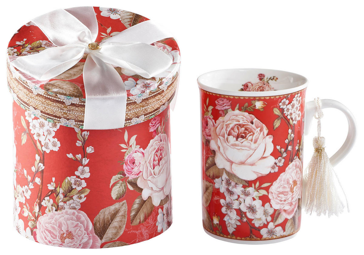 VELIKA ŠALICA ZA KAVU - višebojno, Lifestyle, keramika (0,32l) - X-Mas