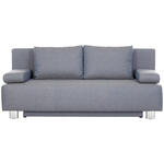 SCHLAFSOFA  in Grau  - Chromfarben/Grau, Design, Textil/Metall (197/88/89cm) - Xora