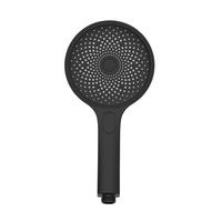 DUSCHKOPF   - Schwarz, Basics, Kunststoff (13cm) - Wenko