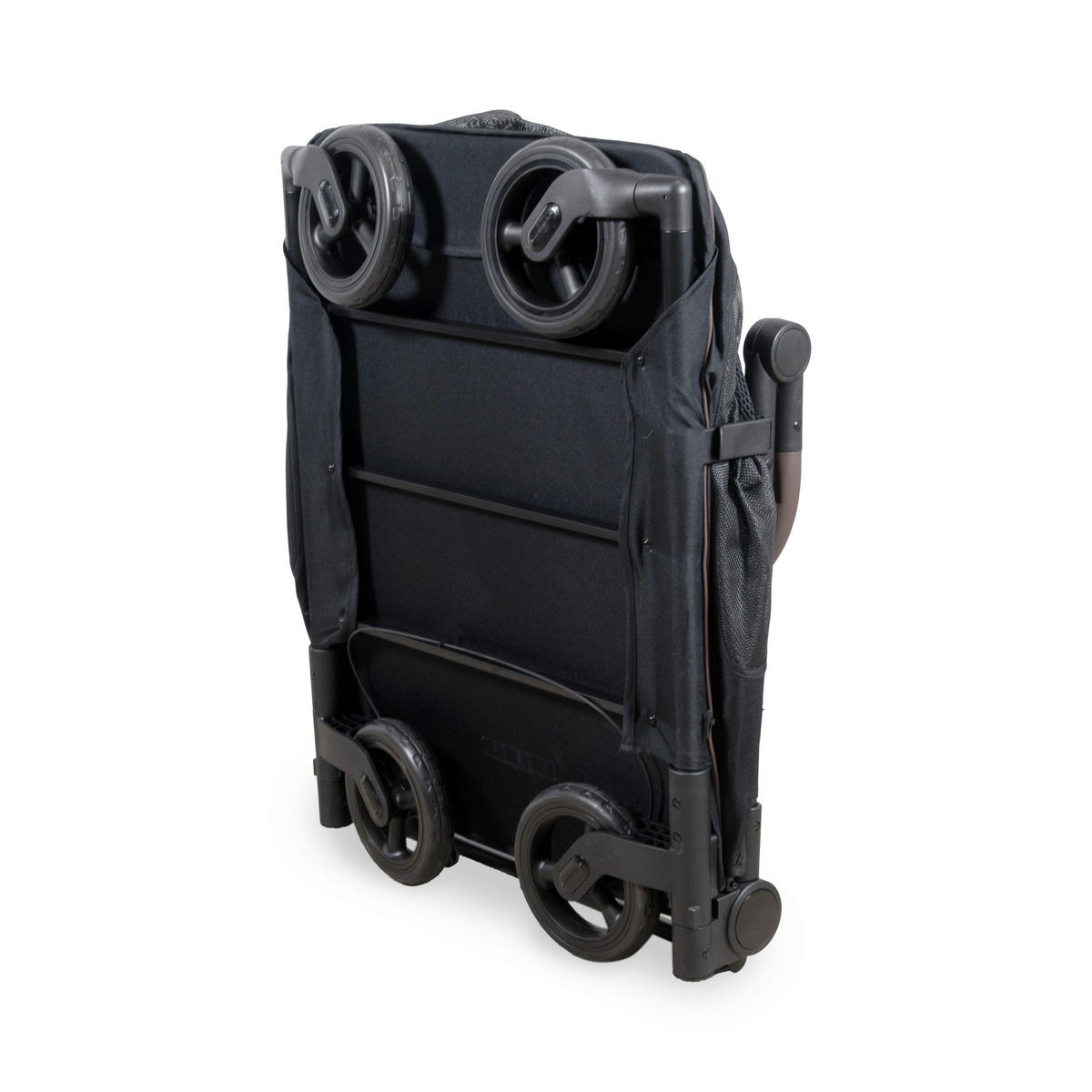 TIER-BUGGY PFL Pet Large Premium Flat Fold Stroller  - Schwarz, Basics, Kunststoff/Textil (85/65/111cm) - WONDERFOLD