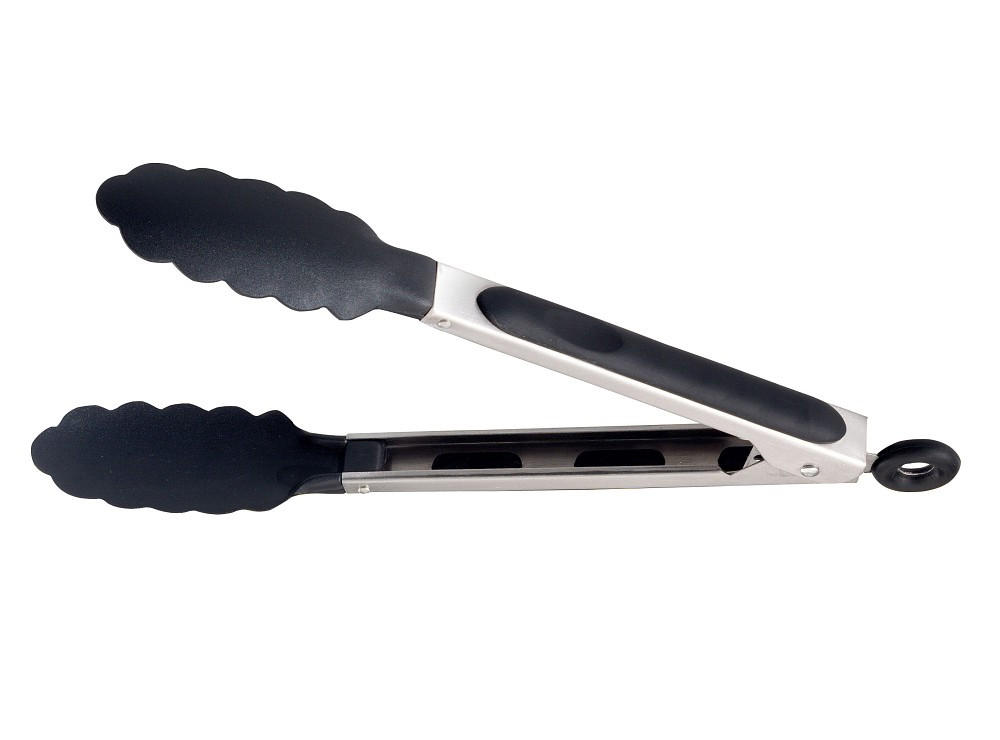 KÜCHENZANGE ZippZapp  - Silberfarben, Basics, Metall (3,8/4/27,5cm) - ELO