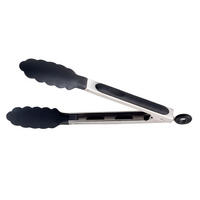 KÜCHENZANGE ZippZapp  - Silberfarben, Basics, Metall (3,8/4/27,5cm) - ELO