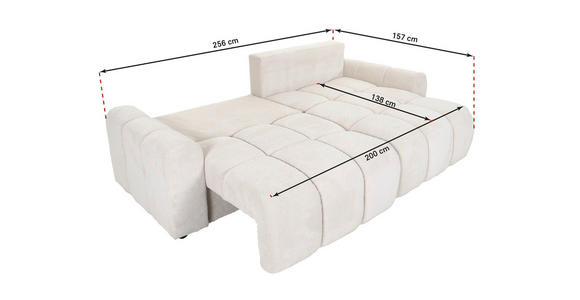 ECKSOFA in Flachgewebe Braun  - Schwarz/Braun, KONVENTIONELL, Kunststoff/Textil (256/157cm) - Carryhome